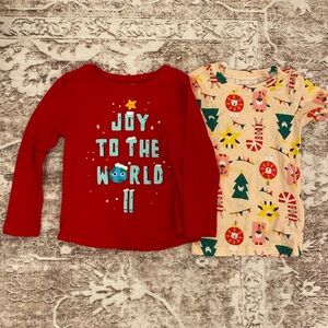 Old Navy 5T Christmas Tops